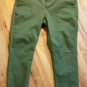 Hawker Rye Olive Green Chino Pants – Men’s 38x30
